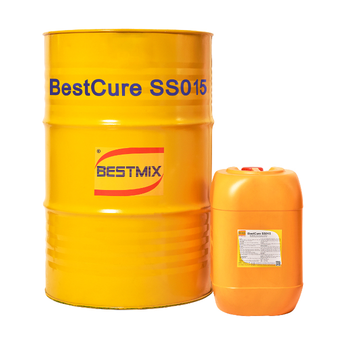 BestCure SS015 can 25 lít hợp chất bảo dưỡng bê tông, gốc polysilicate