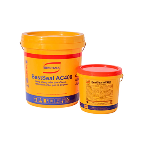 BestSeal AC400 thùng 5Kg màng chống thấm đàn hồi cao gốc Co-polymer biến tính