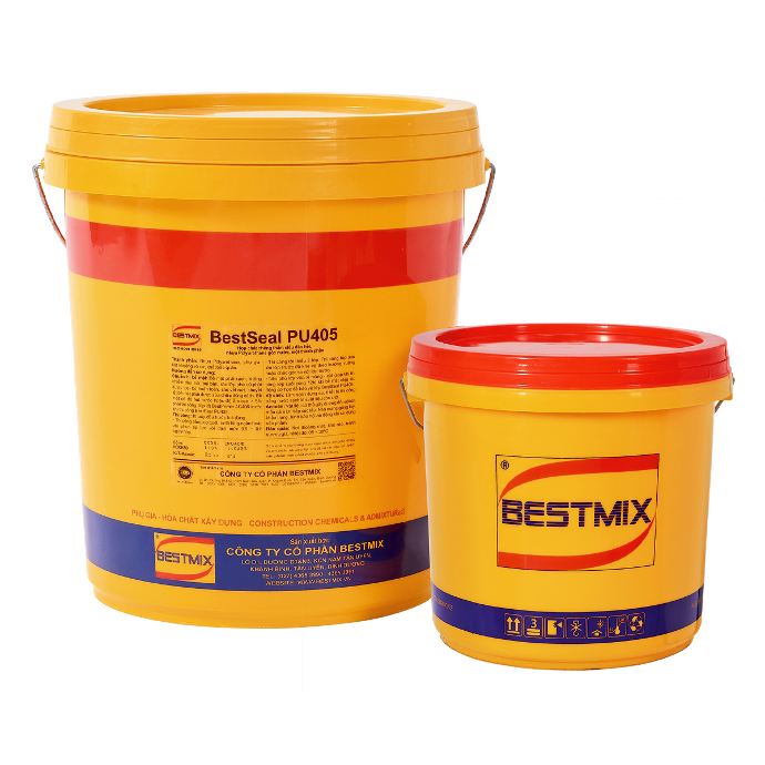 BestSeal PU405 thùng 20Kg màng chống thấm nhựa polyurethane gốc nước