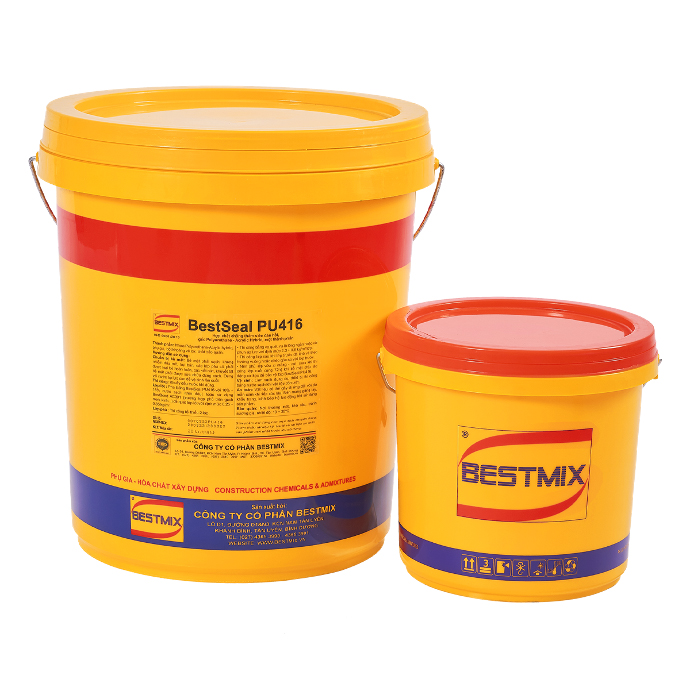 BestSeal PU416 thùng 20Kg màng chống thấm nhựa polyurethane-Acrylic gốc nước
