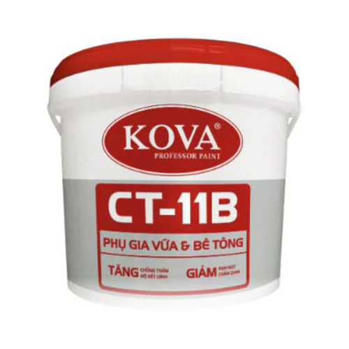 Chất phụ gia chống thấm vữa & bê tông KOVA CT-11B thùng 4Kg
