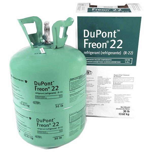 Gas lạnh R22 Mỹ Dupont Freon bình 22.7kg