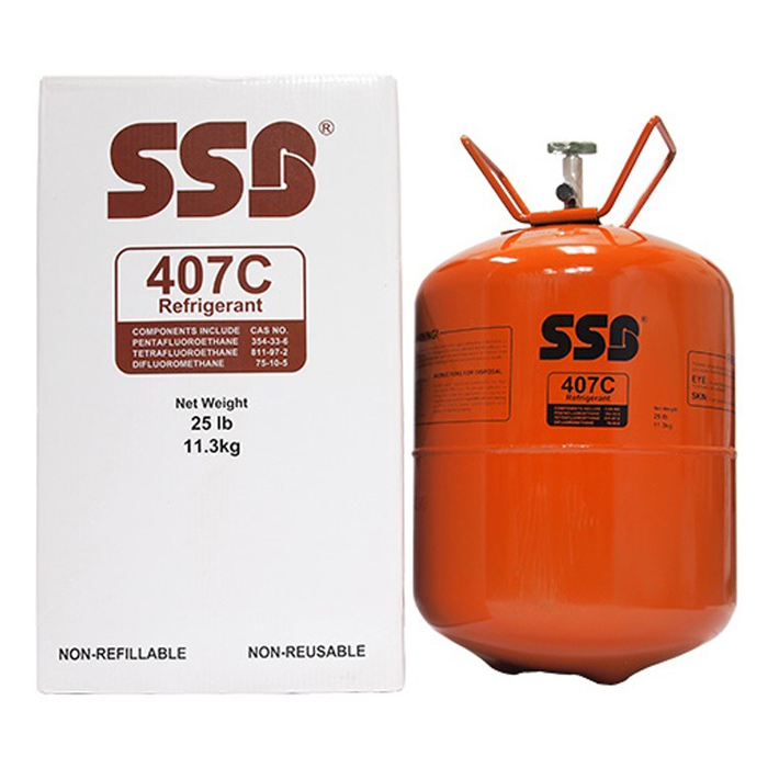 Gas lạnh R407C SSB Singapore bình 11.3kg