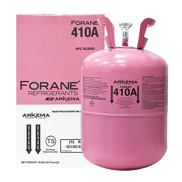 Gas lạnh R410A Mỹ ARKEMA FORANE bình 10KG
