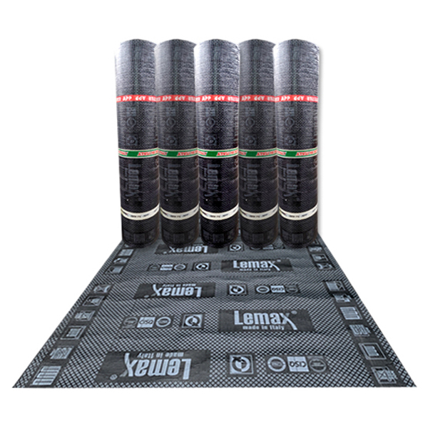 Màng chống thấm khò nóng Lemax 3mm S-APP (mặt cát)