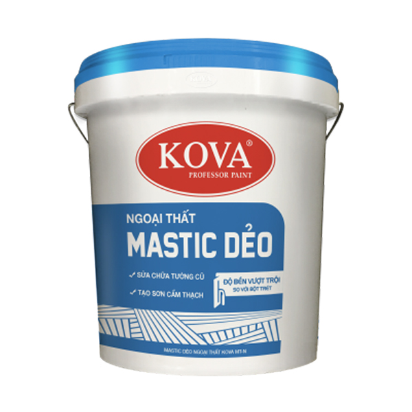 Mastic dẻo ngoại thất KOVA MT-N 25KG