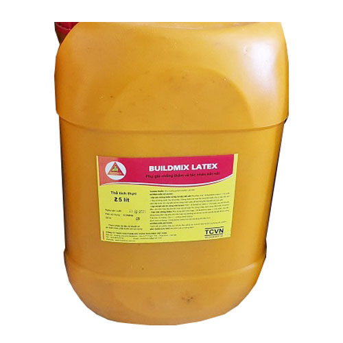 Phụ gia chống thấm và tác nhân kết nối Buildmix Latex can 25 lít