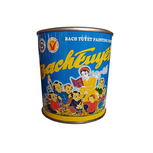 Sơn chống rỉ đỏ bóng Bạch Tuyết 0.8Kg