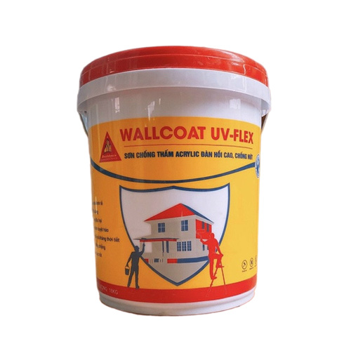 Sơn chống thấm tường ngoài Buildmix Wallcoat UV-Flex thùng 5kg