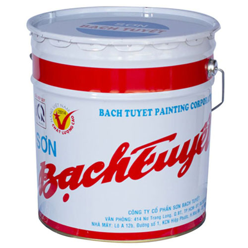Sơn dầu alkyd trắng mờ Bạch Tuyết 18Kg