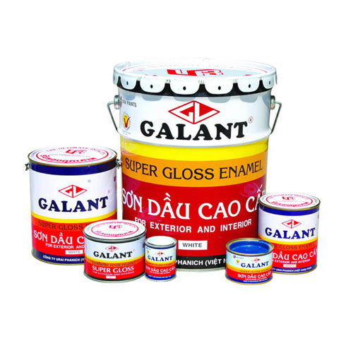 Sơn dầu Galant lon 3 lít màu thường
