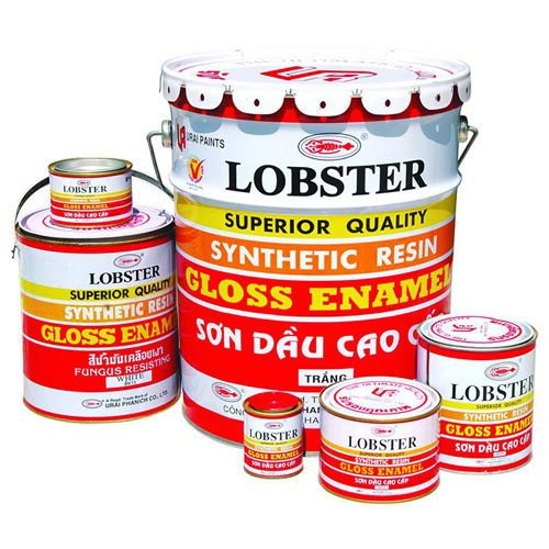 Sơn dầu Lobster thùng 17.5 lít màu thường