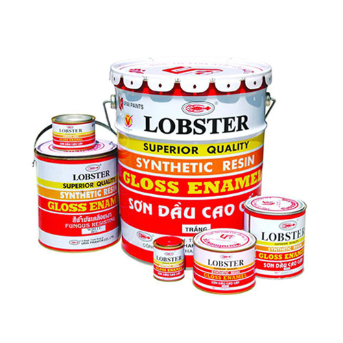 Sơn dầu Lobster lon 800ml màu đặc biệt 500, 505, 512, 550, F222