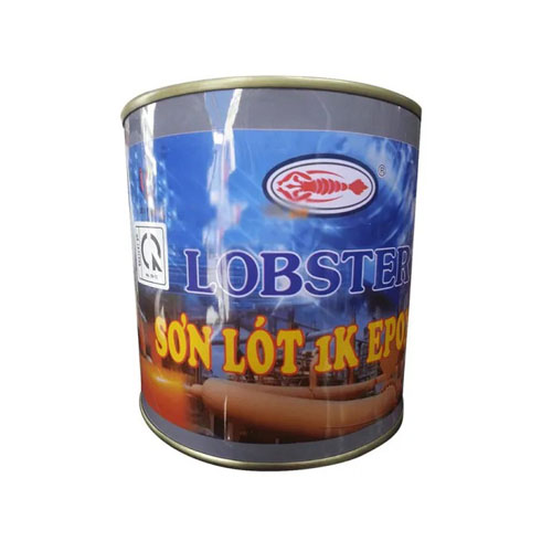 Sơn lót chống rỉ LOBSTER Epoxy 1k (mạ kẽm) lon 1Kg