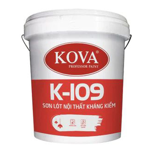 Sơn lót nội thất kháng kiềm KOVA K-109 thùng 16 lít