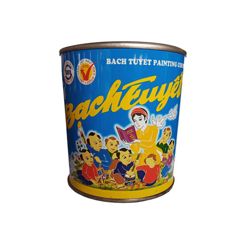 Sơn mạ kẽm trắng mờ Bạch Tuyết 1kg