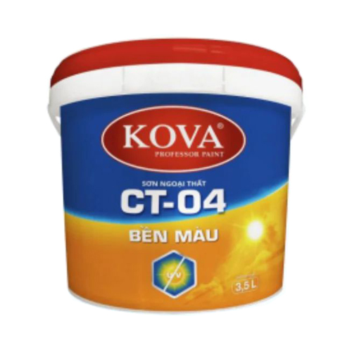 Sơn ngoại thất cao cấp KOVA CT-04 bền màu lon 3.5 lít