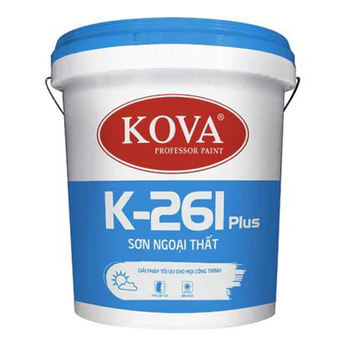 Sơn ngoại thất KOVA K-261 Plus thùng 16 lít
