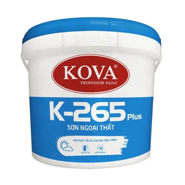 Sơn ngoại thất KOVA K-265 Plus lon 3.5 lít
