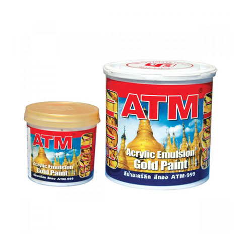 Sơn nước Nhũ Vàng ATM 999 lon 875ml