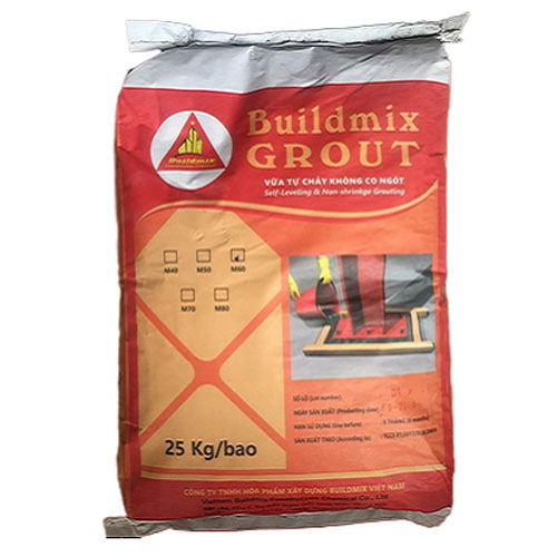Vữa tự chảy không co ngót, cường độ cao BondGrout bao 25kg